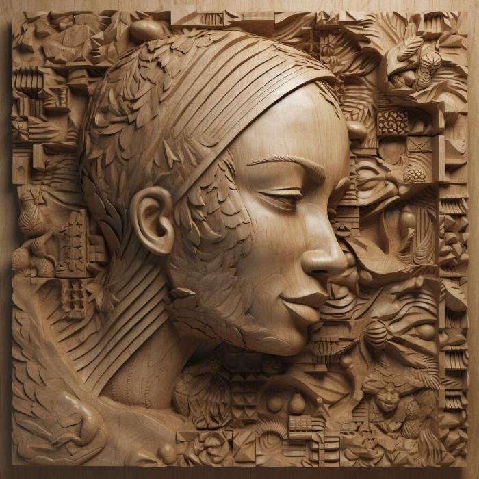 نموذج ثلاثي الأبعاد لآلة CNC 3D Art 